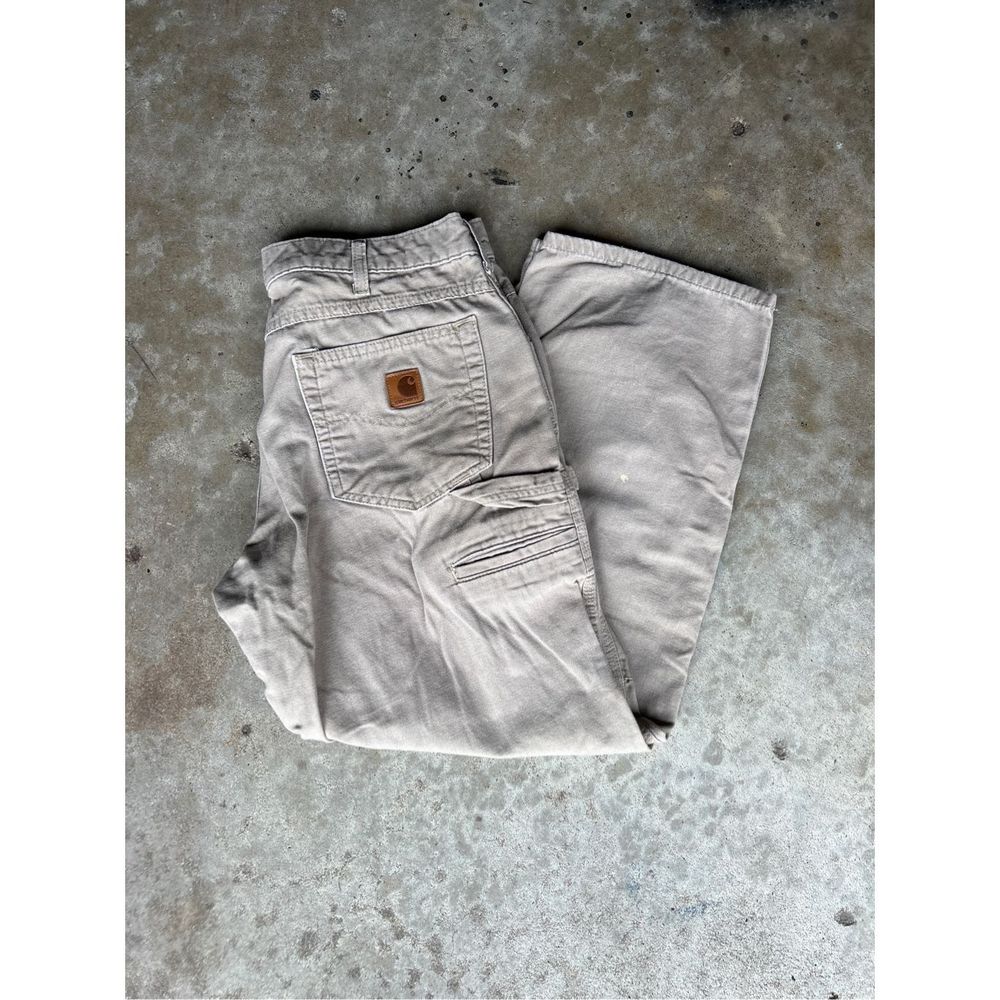 Carhartt Gray Carpenter Pants